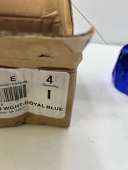 (QTY 4) Foil Balloon Weight Party Decorations, Royal Blue 36083