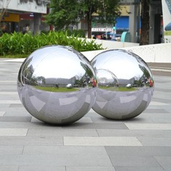 AplusChoice 2PCS 39″ Big Shiny Inflatable Mirror Ball Reusable Hanging Silver