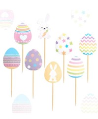 Easter Cupcake Toppers, 30pcs
