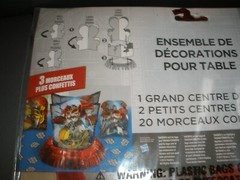 NEW Table Decorating Kit Transformers 3 Pieces