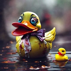 Yellow Rubber ducky Extreme Horror Edition 3 Piece Set 1 Of 3