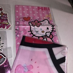 Hello Kitty Birthday Supplies Decorations Lot Banner Backdrop Tablecloth Cake To