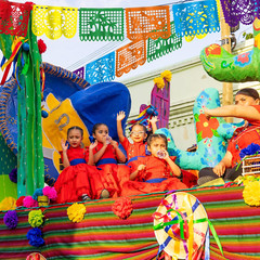 18 FT Cinco De Mayo Party Decorations, 1 Pack Fiesta Banner with 9 Plastic Papel