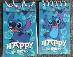 Lilo & Stitch Party Supplies Mini Notepads Happy Birthday Party Favor Set of 8