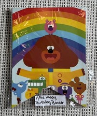 NEW 46Pcs Hey Duggee Happy Birthday Party Decor Banner Cake Toppers Balloons
