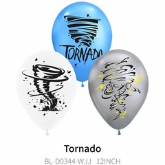 30Pcs Nado 2nd Decorations for Boys/Blue Silver White Tornado Balloons for Ye…