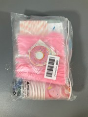 Donut Birthday Party Decorations,219pcs Donut Grow Up Party Supplies-Donut Ballo