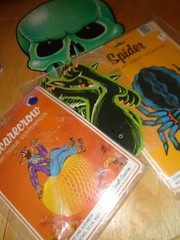 Vtg Asst Halloween Centerpiece/Hanging Decor Cutouts Honeycomb 25+ pc