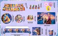 Rapunzel Princess Birthday Party Supplies,Princess Party Decorations & Tableware