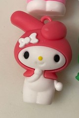 Anime Cake Topper Set, Hello Kitty, Kawaii Anime Figure, Party Theme Decorations