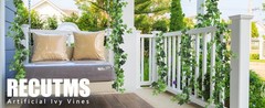 3 Strands Artificial Ivy Vines 6.3Ft Green Ivy Garland Faux Hanging Plants