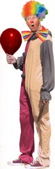 H38104 Clown Trump Cardboard Cutout Standup