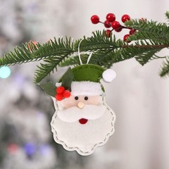 Non-woven Fabric Snowman Christmas Pendant Christmas Ornament New Year