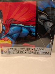 Unique WB DC Comics Justice League Plastic Printed All Over Table Cover