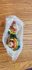 Rainbow Mini Disco Ball PRIDE Christmas Ornament or Rear View Mirror – Set of 2