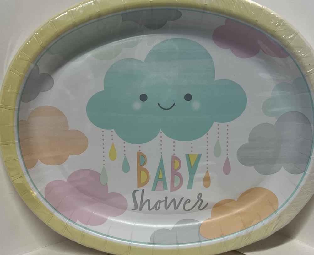 Sunshine baby shower oval platter