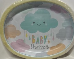 Sunshine baby shower oval platter