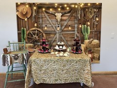Western Cowboy Backdrop 7x5ft Banner Rustic Wooden Barn House Photography Bac…
