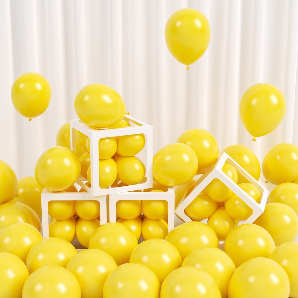 FOTIOMRG 120pcs 5 inch Balloons, Small Latex Party Balloons Helium Quality fo…