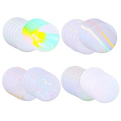 200 PCS Clear Badge Protective Film, 2.25 Inch Button Maker Supplies Plastic …