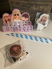 Taylor Swift SWIFTIE Birthday Decor Set Plates Backdrop Banner Setting For 10