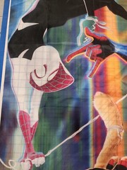 Spider-Man Happy Birthday Banner Flag 3′ X 5′ Large Spider-Gwen Miles Morales B5
