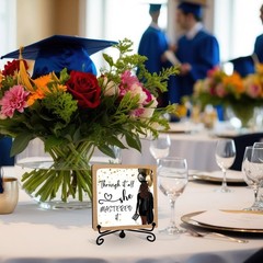 Graduation Decorations 2026, Positive 4 inches x 4 x 0.2 inches, White