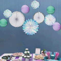 Iridescent Party Decorations Holographic Party Supplies Iridescent Decoration…