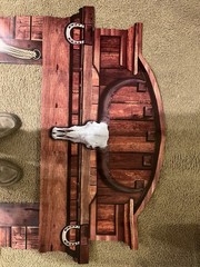 Wild West Party Decorations Cowboy Cowgirl Photo Booth Prop Saloon Door 85″x45″