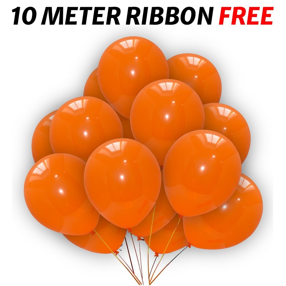 Halloween Balloons 12″ Black Balloons latex helium Pumpkin BOO THEME BALOONS