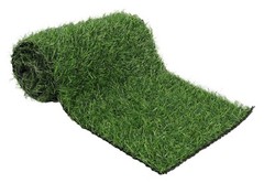 1 Meter Artificial Grass Runner Easter Dinner Party Table Runner Rug Decoration