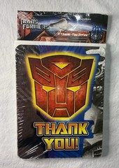 Ultimate Vintage Transformers Party Pack Party Supplies New In Package