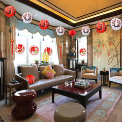 26 Pcs Hibachi Party Decorations Contains 6 Japanese Lanterns with Cherry Blosso