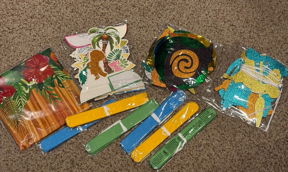 Moana Happy Birthday Party Decorations