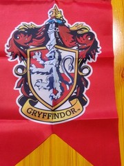 Conquest Journals Harry Potter Wizarding House Banner Flag Set, 12» x 20» 5pcs