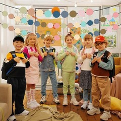 117 PCS Circle Cutouts Paper Classroom Decor Round Assorted Color Die Cut