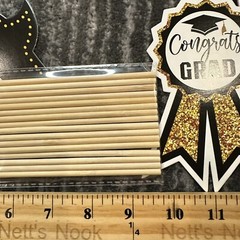 Graduation Party Photo Booth Props 10 Grad Decorations Sticks Adhesive USA New