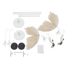 2PC Butterfly Floor lamp Ceiling Lamp Romantic Decoration Party Atmosphere Props