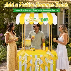 Lemonade Stand Kit Lemonade Stand Supplies Include Lemon Shelf Roof Sign Pennant
