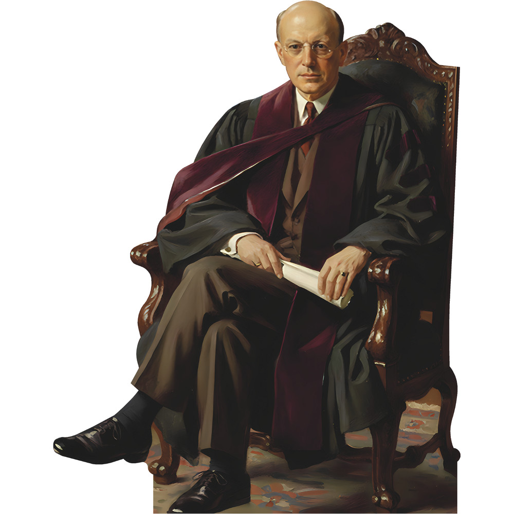 H10903 FM Fred Morgan Kirby Philanthropist Cardboard Cutout Standee Standup