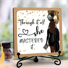 Graduation Decorations 2026, Positive 4 inches x 4 x 0.2 inches, White