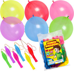 Giraffe 30 Pack Punch Balloons Valentines Party Favors for Kids- 18 Inches Large