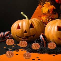 10 Pcs Pumpkin Ornament Artificial Pumpkins Halloween Decoration Props