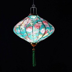 12 inches Waterproof Silk Chinese Style Lantern Party Hanging Decor