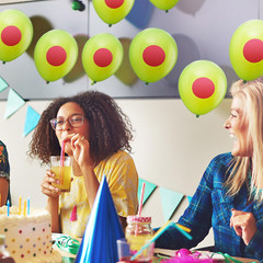 50 Pcs Martini Themed Party Decorations 10 Inch Martini Balloons for Bachelorett