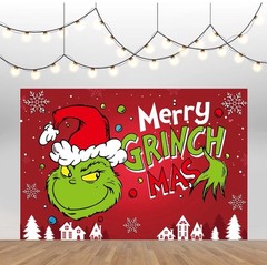 Christmas Banner Merry Christmas Banner 5x3FT Christmas Party Decorations for…