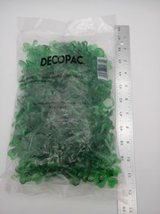 DecoPac Shamrock Puffy Glitter Cupcake Rings 144 Pack St. Patrick’s Day READ NEW