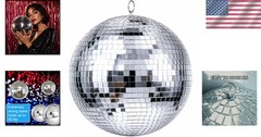 Stunning 8-Inch Rotating Disco Mirror Ball – Fun Decoration for Home & Parties