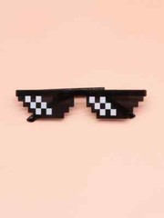 Plastic Black And White Party Booth Prop, Fashion Glasses For Party Holiday