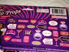 Outta Control Bachelorette Party Photo Booth Props 126 Photo Signs New Sealed